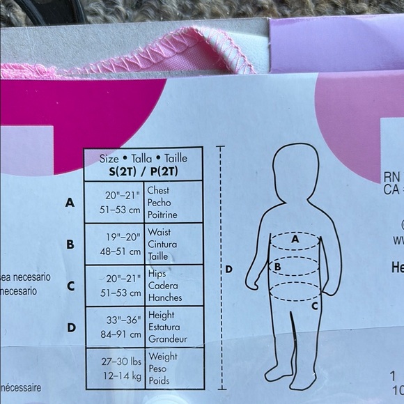 NWT Disney Junior Minnie Mouse Girls Costume for dress up or Halloween SZ: 2T - Picture 6 of 6